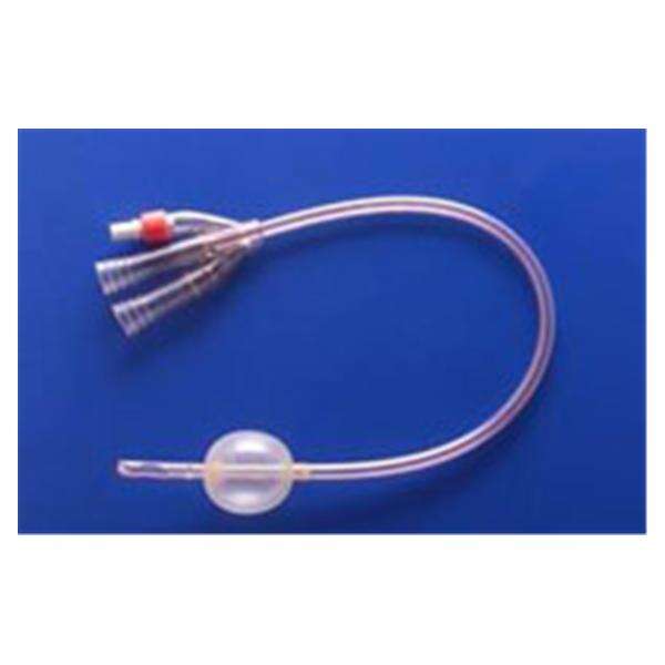 Catheter Foley Simplastic 24Fr 3cc PstOp Cvlr Tp Thrmplstc Shft 3Wy 16 10/Bx